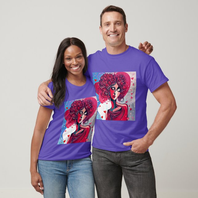 Camiseta Diosa el día de San Valentín (Unisexo)