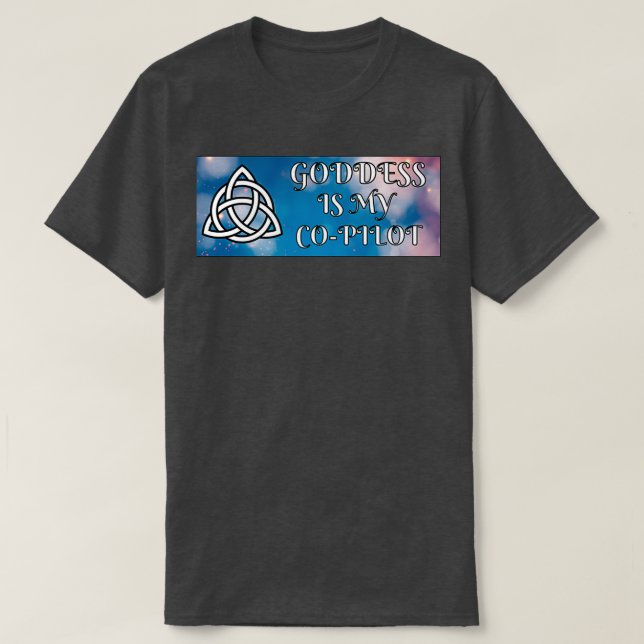 Camiseta Diosa es mi coPilot (2) (Diseño del anverso)