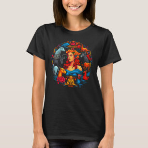 Camiseta Diosa griega de Artemis