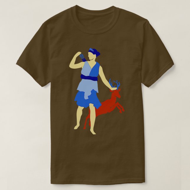 Camiseta Diosa griega de Artemisa (Diseño del anverso)