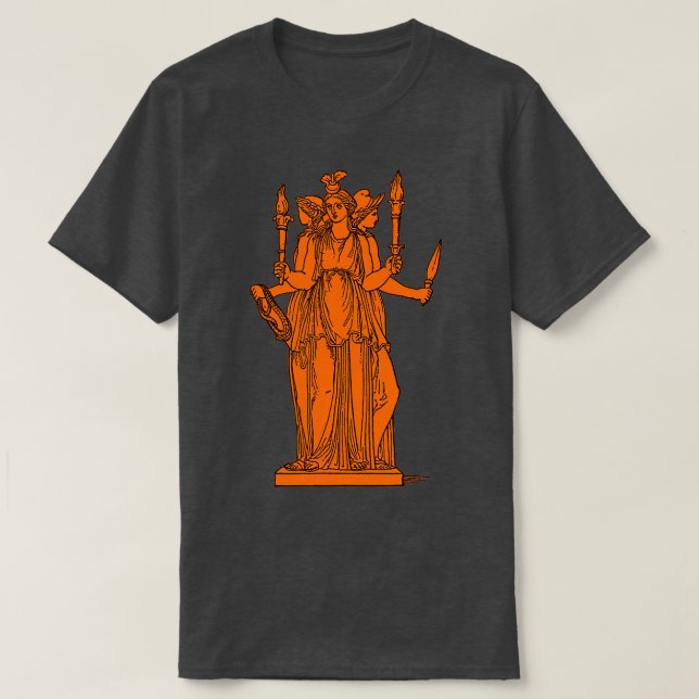 Camiseta Diosa griega odiada (Diseño del anverso)