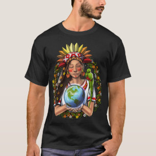 Camiseta Diosa guerrera azteca