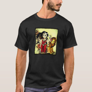 Camiseta Diosa hindú Durga Jai Mata Di Innocent Durga Maa