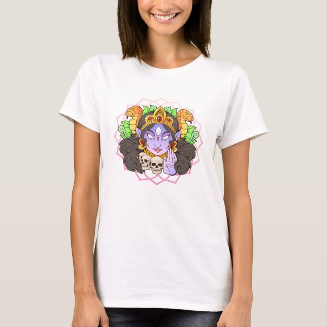 Camiseta diosa india kali (Anverso)