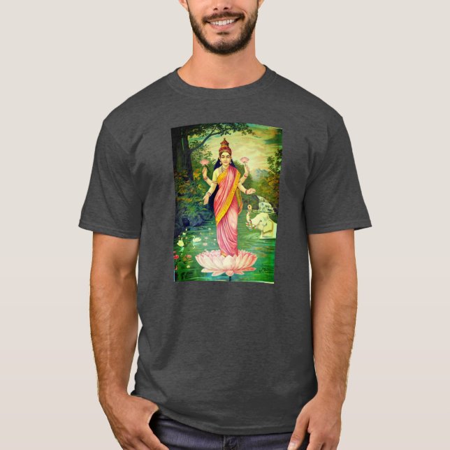 Camiseta Diosa Lakshmi (Anverso)