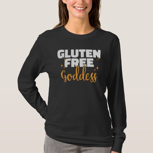 Camiseta Diosa libre de gluten Enfermedad Celiaca Sensibili (Anverso)