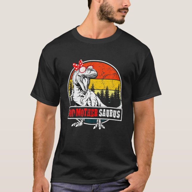 Camiseta Diosa madre de los dinosaurios Diosa Saurus Fa (Anverso)