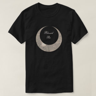Camiseta Diosa remilgada de la luna de cuernos de la bruja