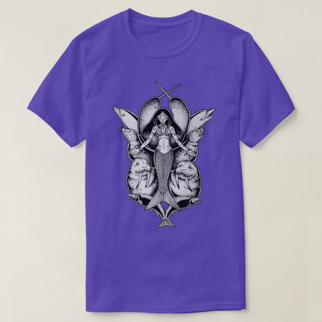 Camiseta Diosa Sedna (Diseño del anverso)