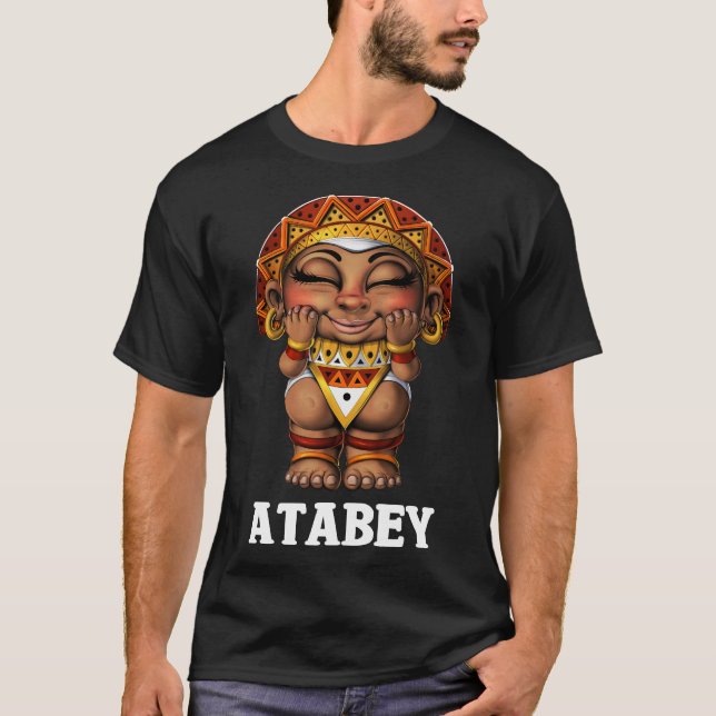 Camiseta Diosa Taino Atabey (Anverso)