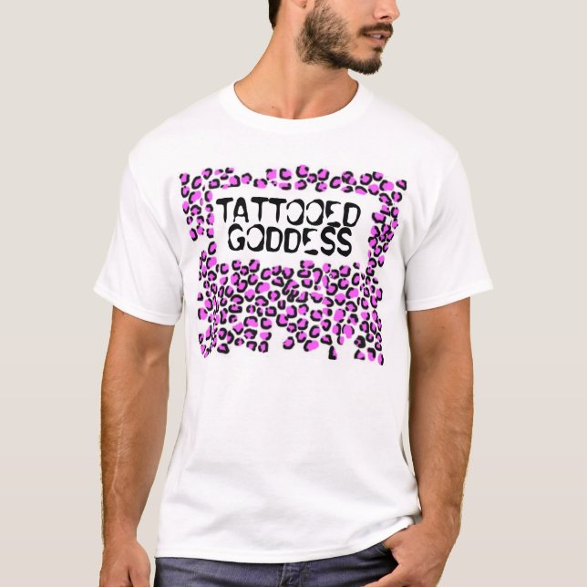 Camiseta diosa tatuada (Anverso)