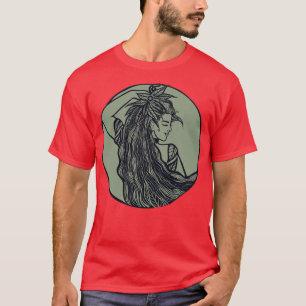 Camiseta Diosa verde