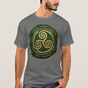 Camiseta Diosas y diosas celtas, el antiguo simbo de Triske