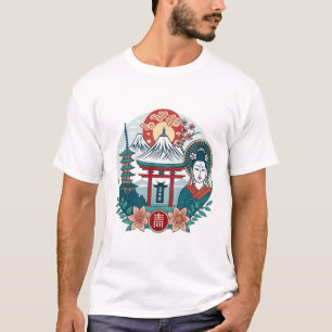 CAMISETA DIOSAS Y SANTUARIOS SHINTO