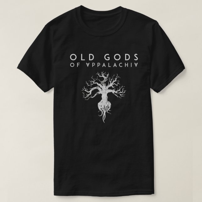 Camiseta Dioses antiguos de Apalachia TShirt 1 (Diseño del anverso)