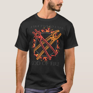 Camiseta Dioses de Olimp o de Hephaestus Dios de Fuego o An