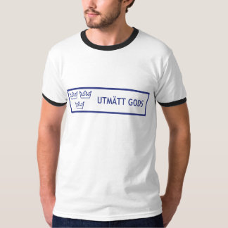 Camiseta Dioses de Utmätt (mercancías agarradas) - letras