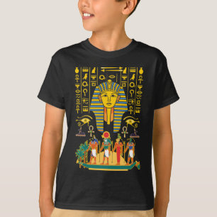Camiseta Dioses egipcios Egipto Faraón Deities Anubis Horus