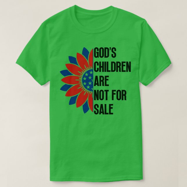 Camiseta Dioses Los Niños No Se Venden 6 (Diseño del anverso)