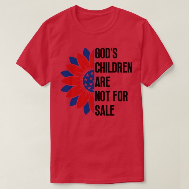 Camiseta Dioses Los Niños No Se Venden 6 (Diseño del anverso)