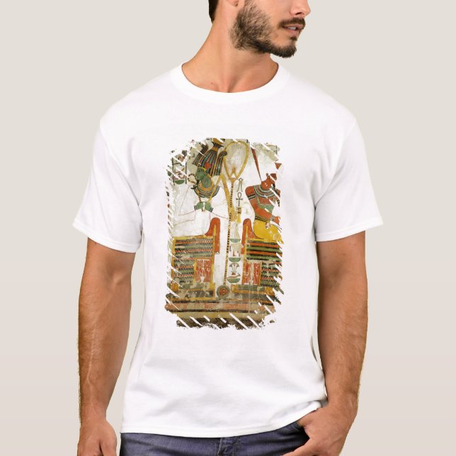 Camiseta Dioses Osiris y Atum, de la tumba de (Anverso)