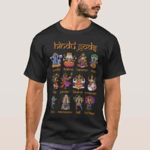 Camiseta Dioses y diosas hindúes