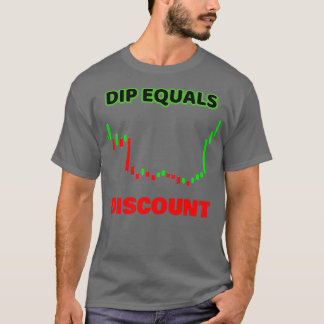 Camiseta Dip es igual a descuento