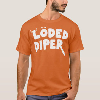 Camiseta Diper cargado ligeramente angustiado