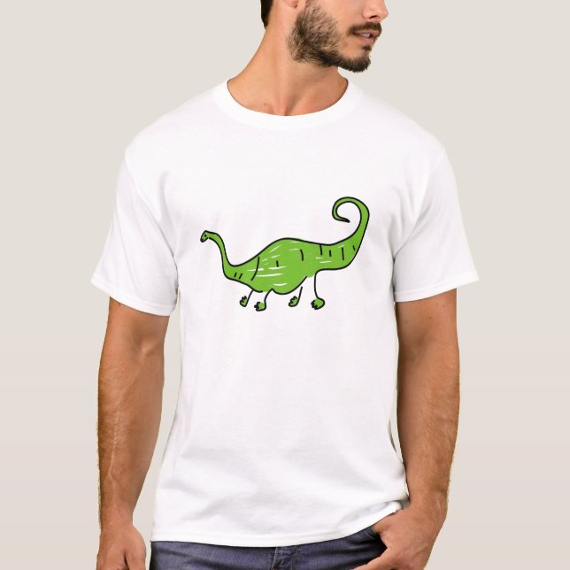 Camiseta diplodocus (Anverso)
