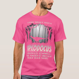 Camiseta Diplodocus Dinosaur Funny Sauropod Dino