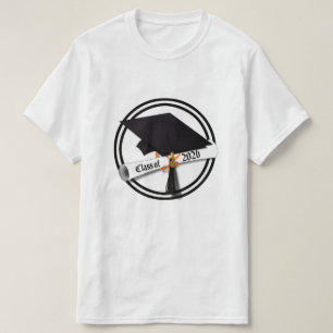Camiseta Diploma Cap Clase de 2026 Graduación