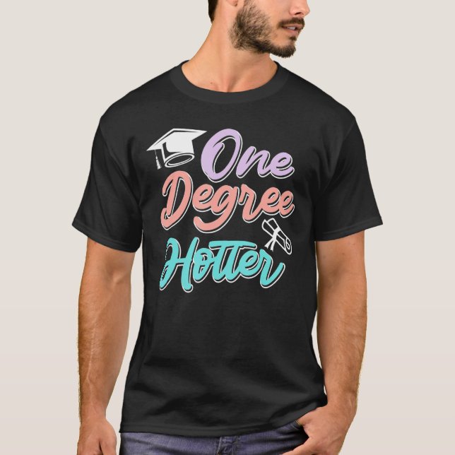 Camiseta Diploma de bachiller universitario de posgrado (Anverso)