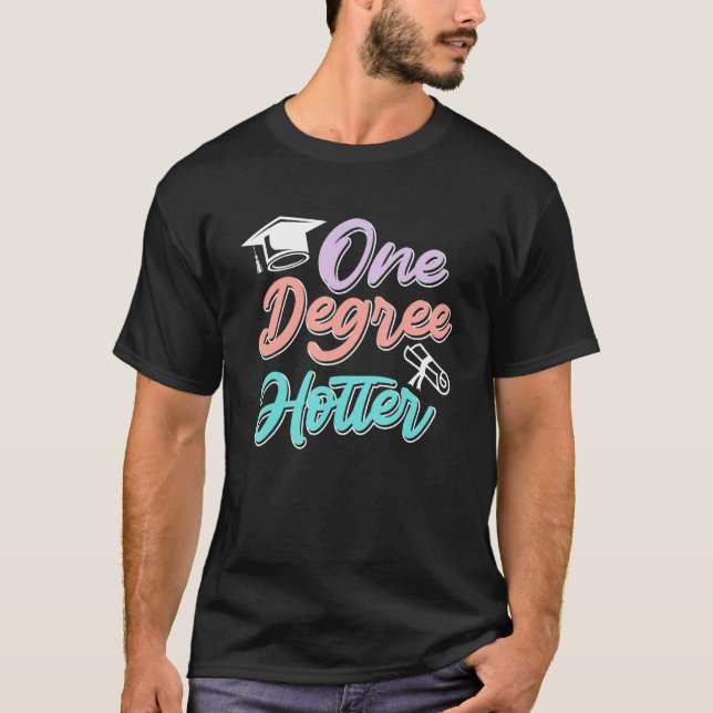Camiseta Diploma de bachiller universitario de posgrado (Anverso)