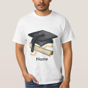 Camiseta Diploma de Grad Cap