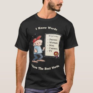 Camiseta Diploma de Personalizado gracioso de hombre hombre