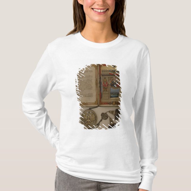Camiseta Diploma de príncipe que invierte a Otto von (Anverso)