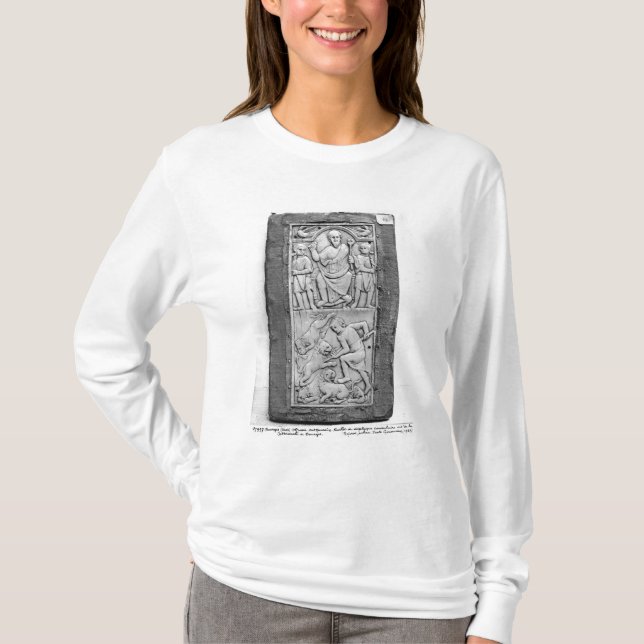 Camiseta Díptica consular de Aetius, el panel derecho (Anverso)