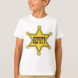 Camiseta Diputado Badge Tee del vaquero
