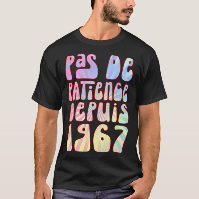 Camiseta Diputado de Pas De Patience 1967 56 Años Ré (Anverso)
