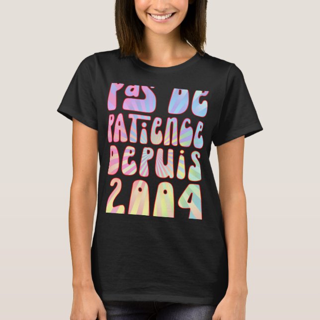 Camiseta Diputado de Pas De Patience 2004 19 Años Ré (Anverso)