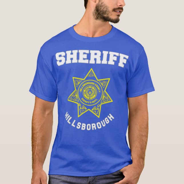 Camiseta Diputados del sheriff del condado de Hillsborough  (Anverso)