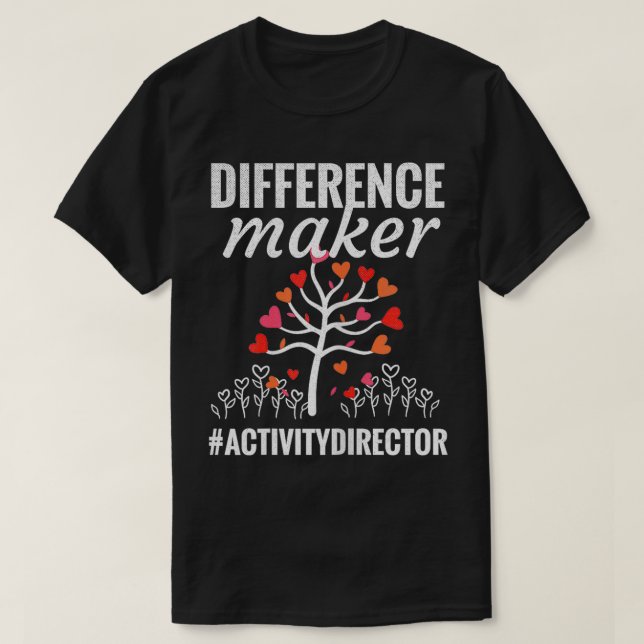 Camiseta Dir de actividad del coordinador de actividades de (Diseño del anverso)