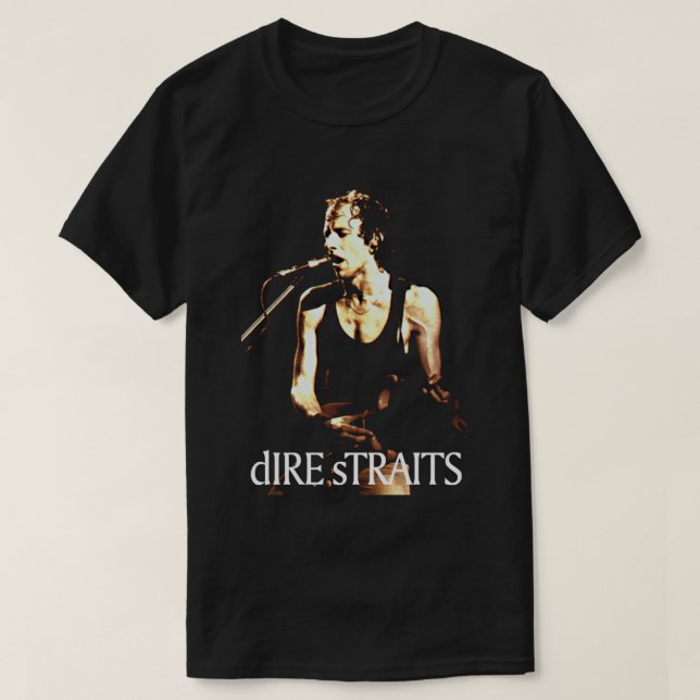 Camiseta Dire Straits en concierto clasico (Diseño del anverso)