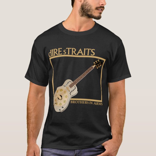 Camiseta Dire Straits - Guitarra (Anverso)