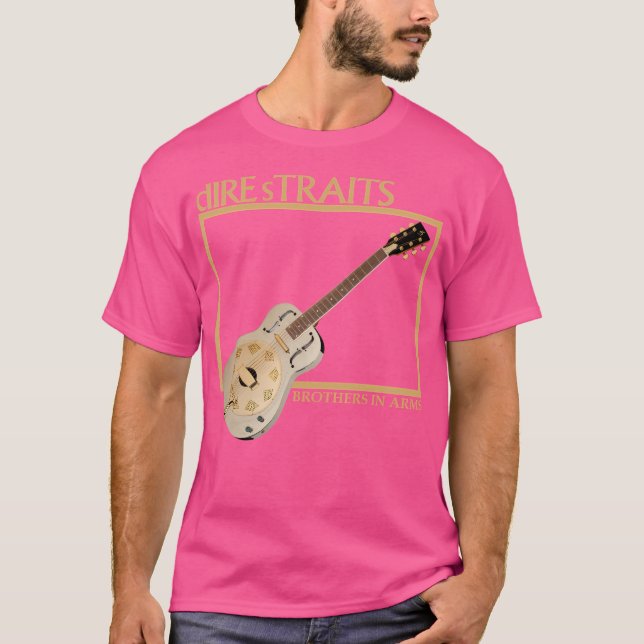 Camiseta Dire Straits - Guitarra (Anverso)