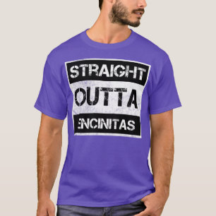 Camiseta Directa fuera de Encinitas ciudad California Vinta