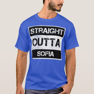 Camiseta Directa Fuera Sofia Bulgaria Vintage Dolor S