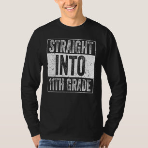 Camiseta Directamente al 11º Grado De Vuelta A La Escuela U