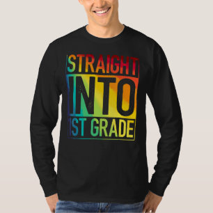 Camiseta Directamente al primer grado de vuelta al colegio