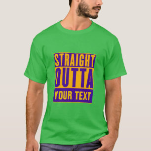 Camiseta DIRECTAMENTE DE - añade tu texto aquí/crea el tuyo